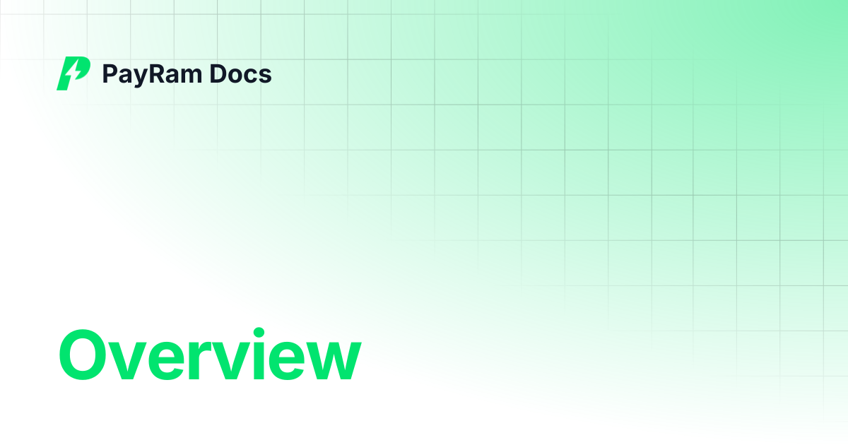 Overview | PayRam Docs